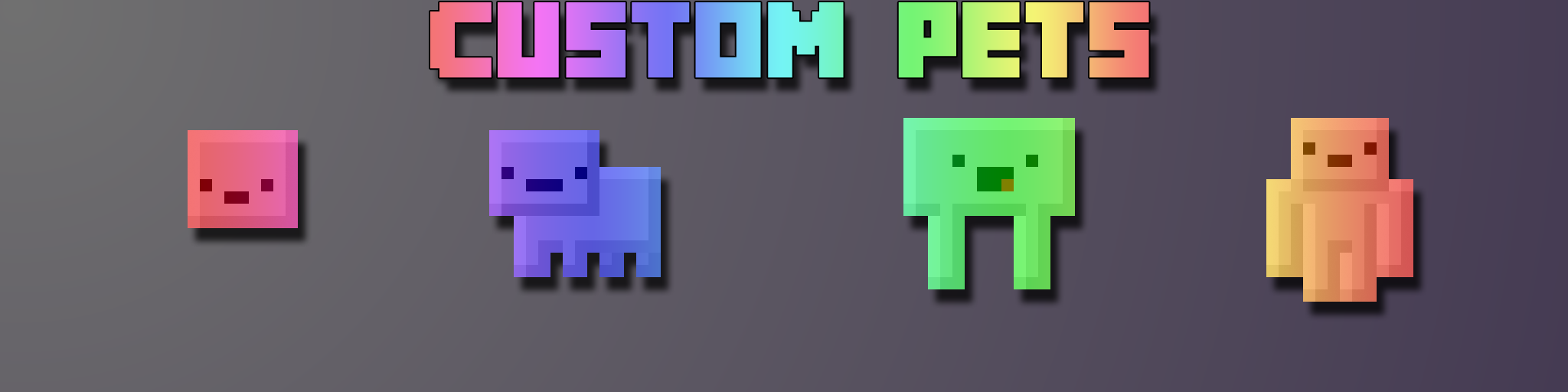 Custom Pets Make Your Own Custom Inventory Pets Dynamic In Game Customization Minecraft Mods Mapping And Modding Java Edition Minecraft Forum Minecraft Forum