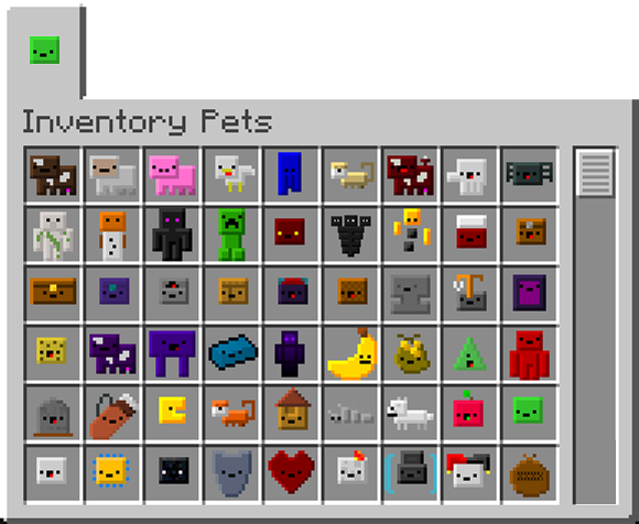 minecraft inventory pets mod 1.7.10